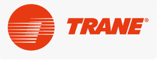 TRANE and Mitsubishi company logos