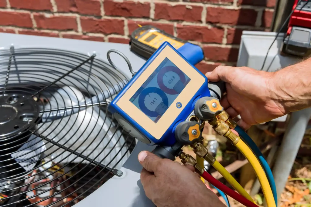 AC Tune Up in the Back of a House