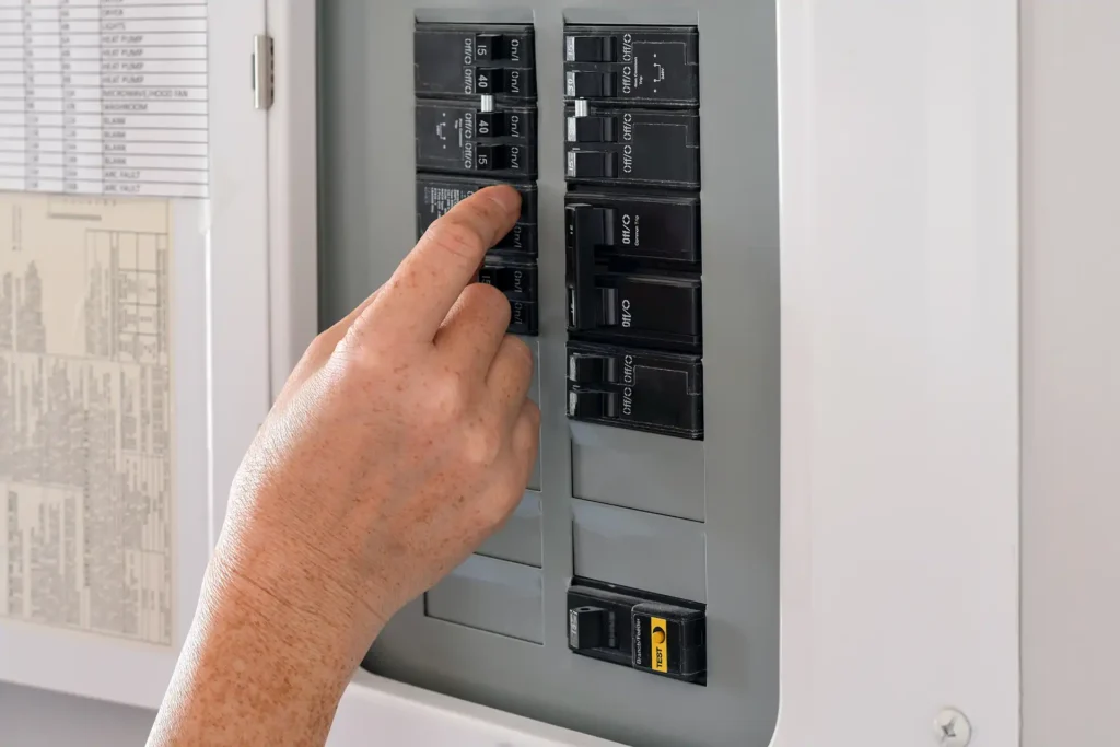 Flipping Breaker Switches