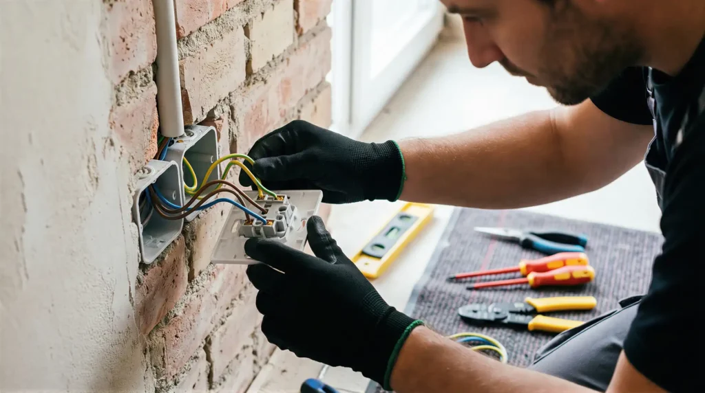 outlet rewiring