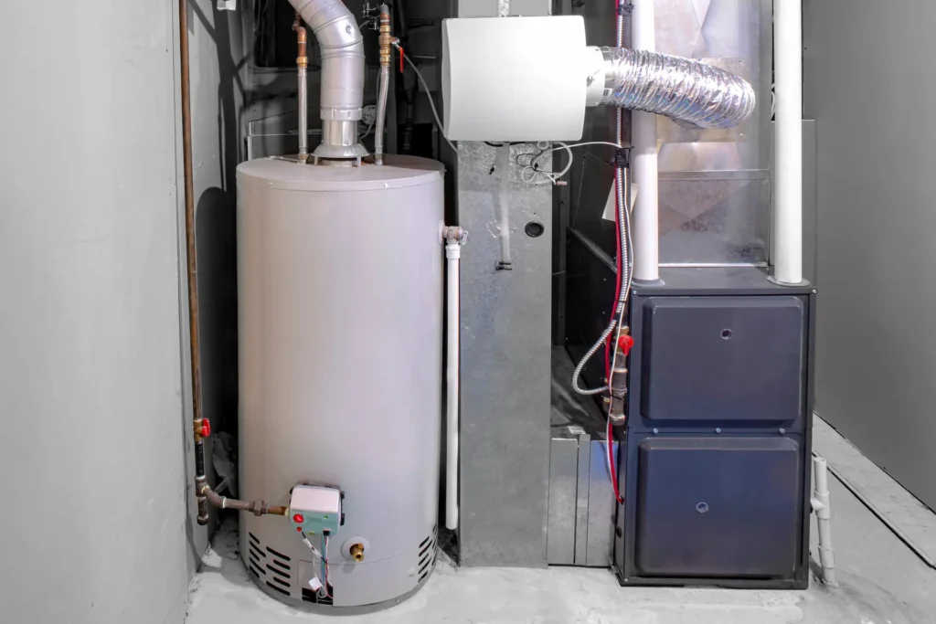 heating replacement in closet